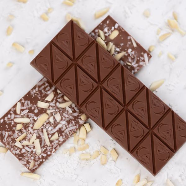 Almond Coconut Sea Salt Milk Chocolate Bar | 20pk